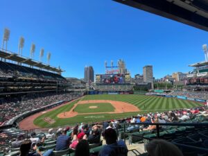 View from Progressive Field