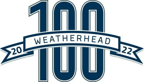 weatherhead 100 logo