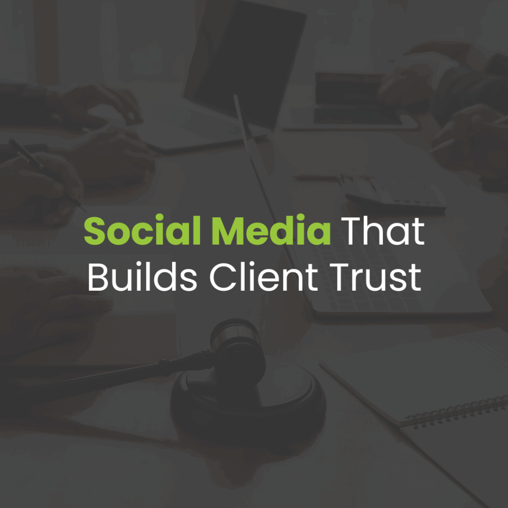 Social Media Marketing for Law Firms: Strengthening Client Relationships