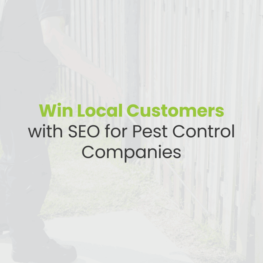 How SEO Can Help Pest Control Companies Get More Local Customers