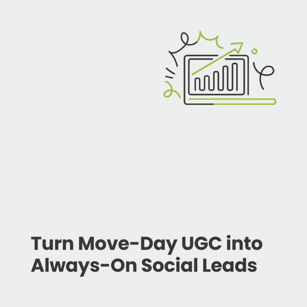 Turning Moving Day Photos and UGC into Always-On Social Lead Engines for Movers