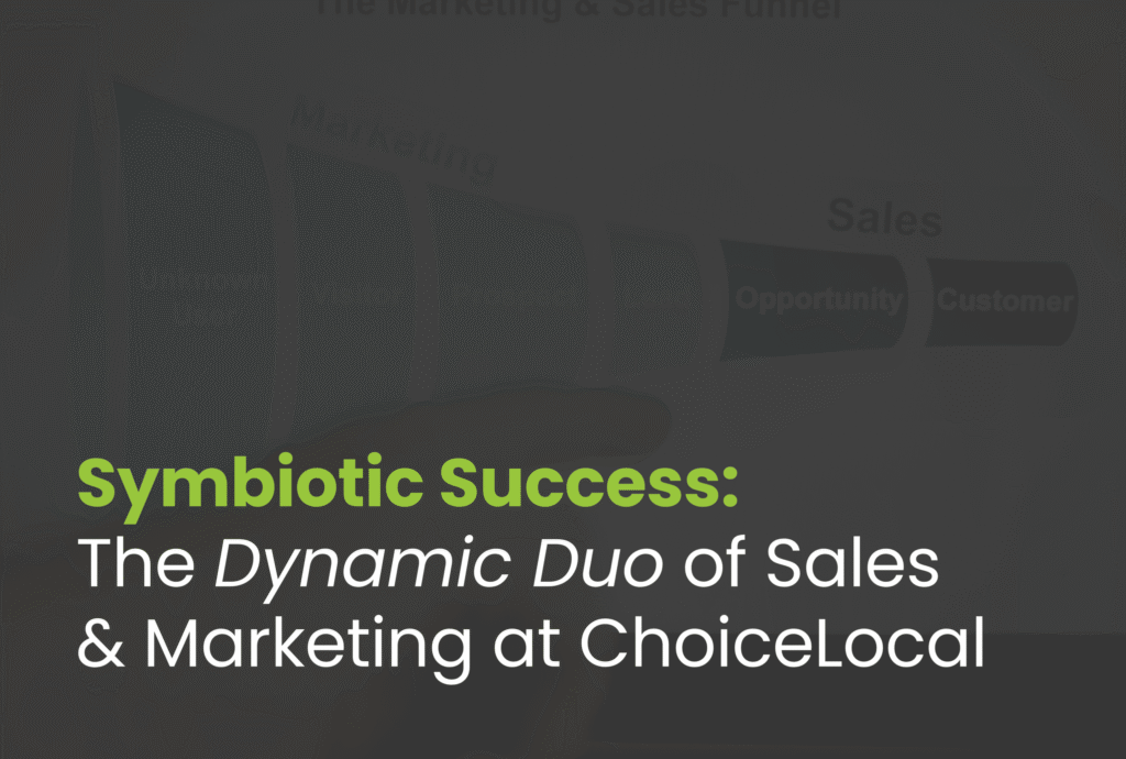 Sales and Marketing