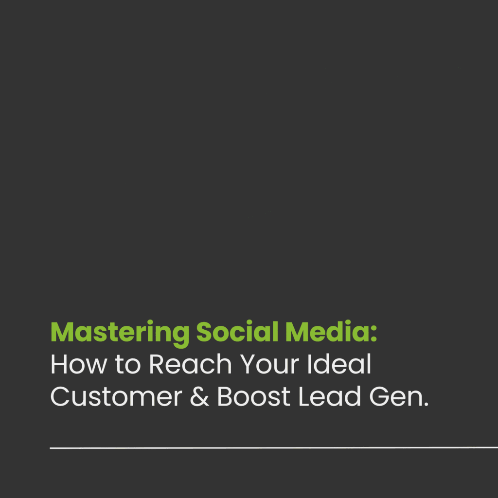 Mastering social media