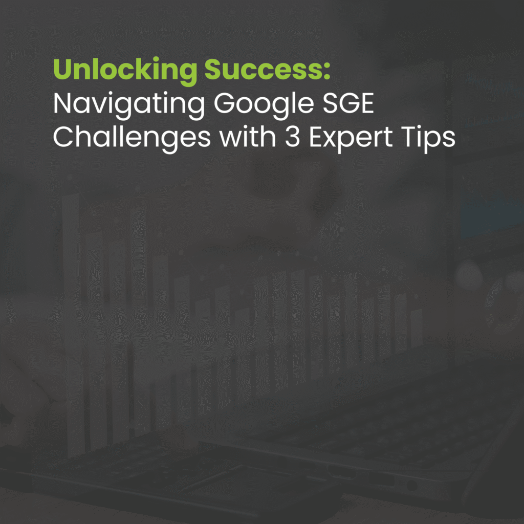 Navigating Google SGE