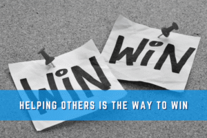 Helping Others is the Way to Win