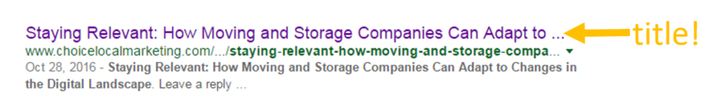 This is a page title in Google's search results