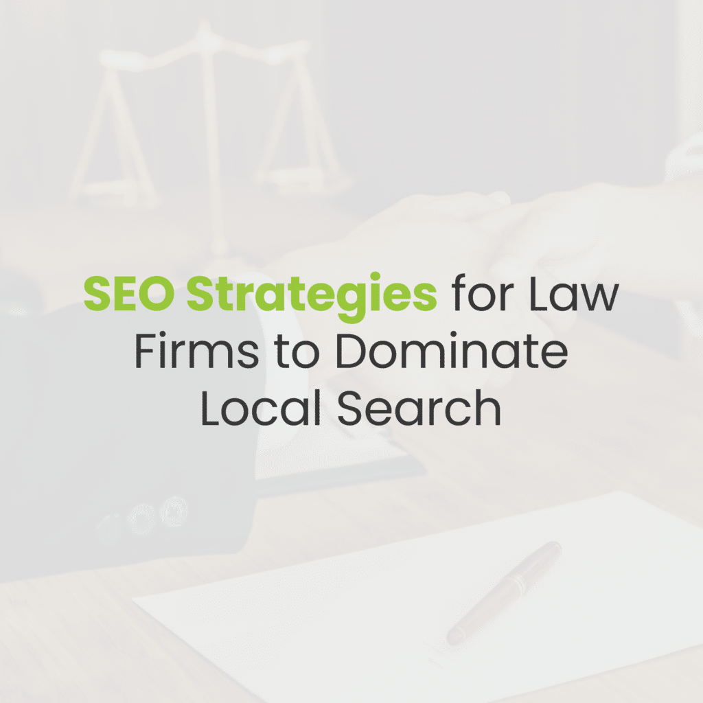 How SEO Can Help Law Firms Dominate Local Search